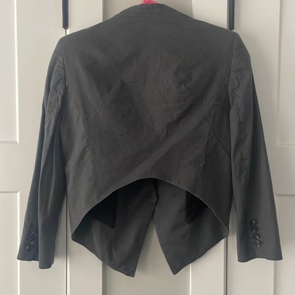 Helmut Lang - Grey Tux Jacket - Size 6 - Picture 4 of 5